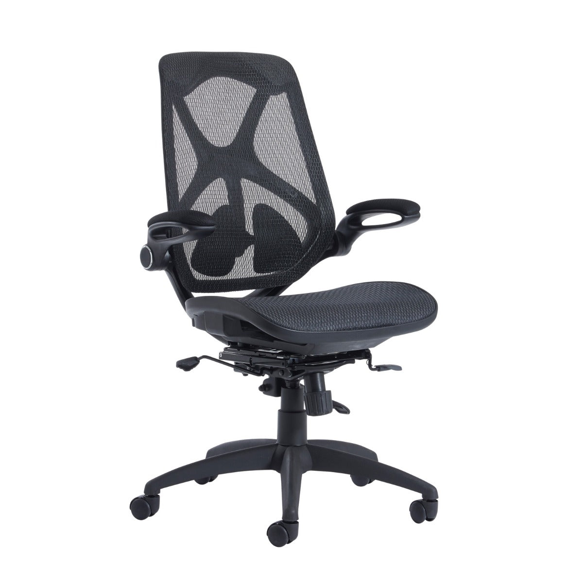 black mesh office chair